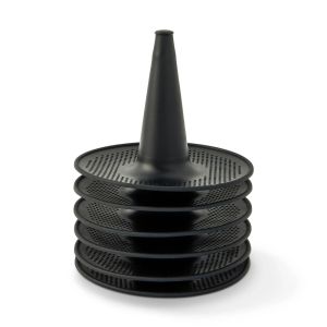 Core Home 6-Piece Silicone Bagel Molds | Onyx
