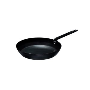 Browne Foodservice Thermalloy Black Carbon Steel Fry Pan | 5.5"