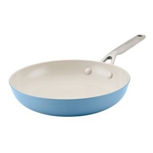 KitchenAid Hard Anodized Ceramic 10" Fry Pan | Blue Velvet