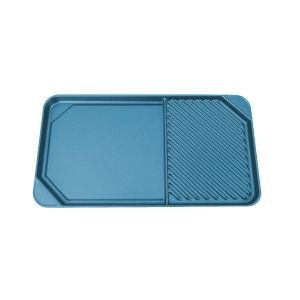 All American 1930 Side By Side Griddle & Grill (Blue) 