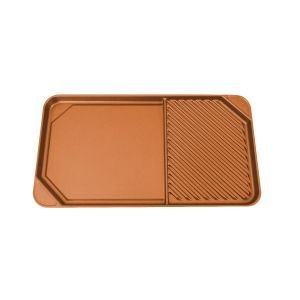 All American 1930 Side By Side Griddle & Grill (Orange) 