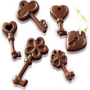 Silikomart Choco Keys Chocolate Mold
