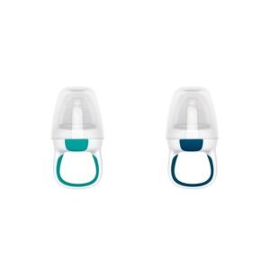 OXO Tot Silicone Self-Feeder (2-Pack) | Teal/Navy
