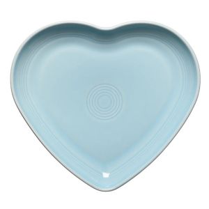 Fiesta® 9" Heart Plate | Sky