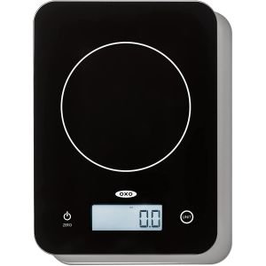 OXO Good Grips Everyday Glass Food Scale | 11lbs / 5kg