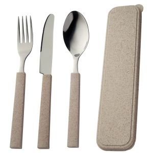 Viners Woodland 3pc Stainless Steel Kids Cutlery Set with a 5 Year Guarantee