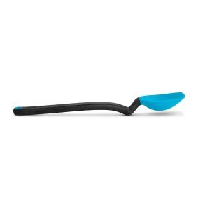 Dreamfarm 8.1" Mini Supoon Silicone Scraping Spoon | Dreamfarm Blue