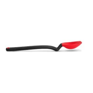 Dreamfarm 8.1" Mini Supoon Silicone Scraping Spoon | Red