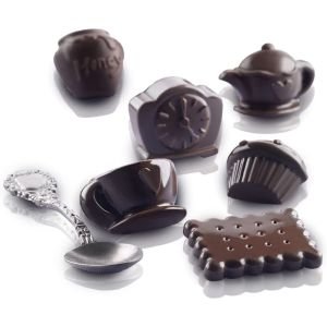 Silikomart Tea Time Chocolate Mold