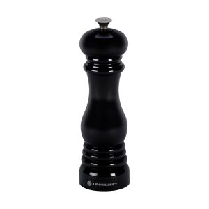 image shows Le Creuset Pepper Mill | Black  against a blank, white background