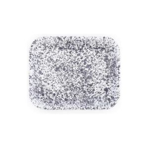 image shows Crow Canyon Large Open Roaster | Grey  against a blank, white background