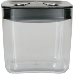 Click Clack 1.5-Quart Cube Storage Container | Stainless Steel