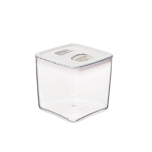 Click Clack 2-Quart Cube Storage Container | White