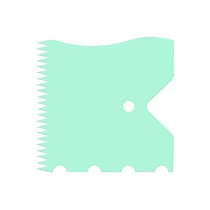 Gourmac Cake Edger | Mint Green