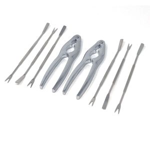 Norpro Seafood Set - Crab Cracker and Seafood Fork Set