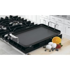  Cuisinart Double Burner Griddle, Chef's Classic Nonstick Hard  Anodized, Stainless Steel, 655-35 13-Inch x 20-Inch: Anadized Griddle Oven  Double: Home & Kitchen