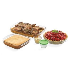 Libbey Baker's Basics 11-Piece Glass Bakeware Set