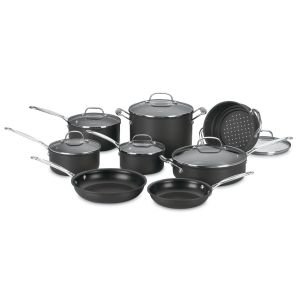 Cuisinart Chef's Classic Hard-Anodized 14-Pc. Cookware Set