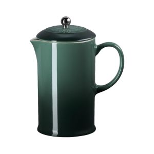 image shows Le Creuset Coffee Pot & Press 34Oz Artichaut Ss Knob  against a blank, white background
