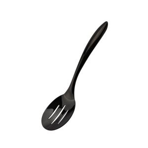 Cuisipro Tempo Noir Slotted Spoon | 13"