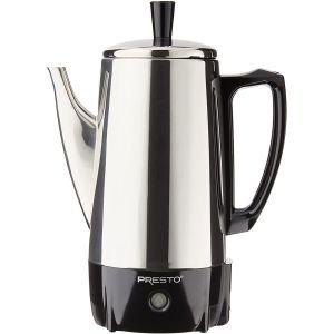 Presto® Stainless Steel Electric Coffee Percolator | 6-Cup