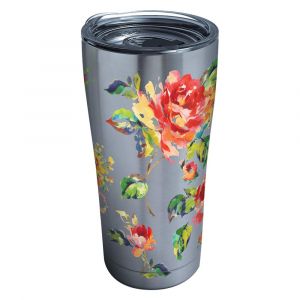 The Pioneer Woman Plastic Double Walled 24-Ounce Tumbler with Straw