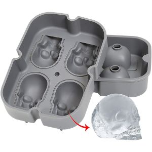 C150858	Frieling Cranio Silicone Ice Cube Tray