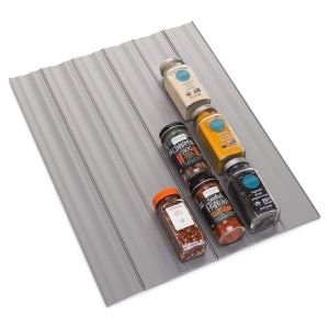 YouCopia® SpiceLiner Spice Drawer Liner | 10' Roll - Gray