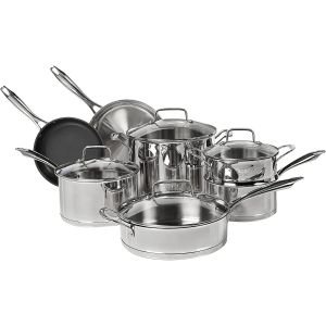 Cuisinart Professional Series Stainless 11-Piece Cookware Set