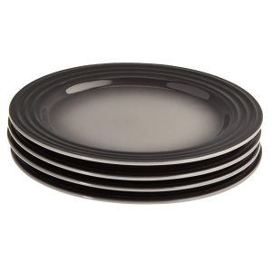 Le Creuset 8.5" Salad Plates - Set of 4 | Oyster Grey