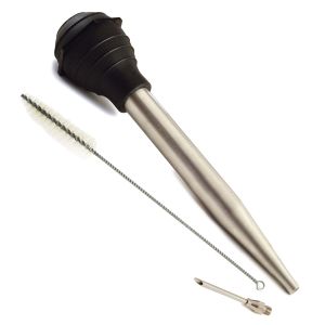 Deluxe Stainless Turkey Baster Set by Norpro