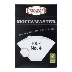Moccamaster #4 Coffee Filters | White Paper
