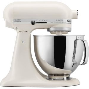 KitchenAid Artisan ホワイト ミキサー (米国購入品) KitchenAid Artisan White 5-Quart Tilt-head Stand Mixer in the