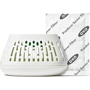 image shows OXO Good Grips 2-Piece Produce Saver Crisper Drawer Insert  against a blank, white background