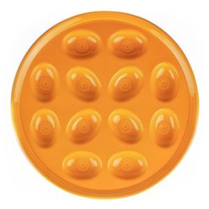Fiesta® Egg Serving Tray | Butterscotch
