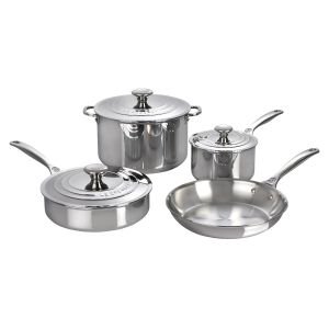 Le Creuset 7-Piece Cookware Set | Tri-Ply Stainless Steel

