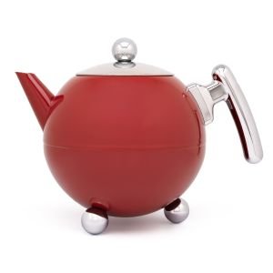 Bredemeijer Bella Ronde 41oz Teapot | Red