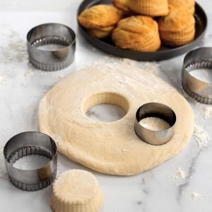 Norpro Plain Biscuit/Cookie Cutter Set of 3