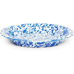 Crow Canyon 10" Pie Plate | Blue Marble