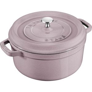 Staub Cast Iron 4 Qt. Round Dutch Oven | Lilac