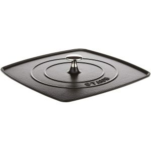 Staub Grill Press | Matte Black