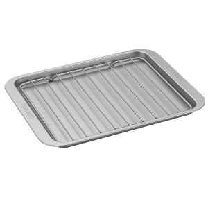 Cuisinart Toaster Oven Broiling Pan with Rack | 8.6" x 12.5"