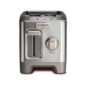 Wolf Gourmet 2-Slice Toaster | Silver Knobs