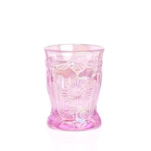 Mosser Glass Dahlia 8oz Tumbler | Passion Pink Carnival