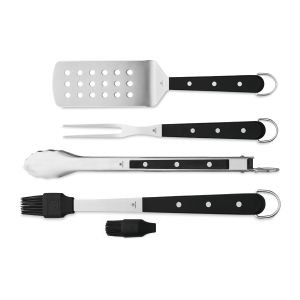 Wusthof 4-Piece Stainless Steel BBQ Tool Set