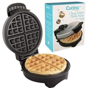CucinaPro Classic Round Belgian Waffle Maker