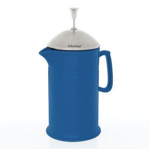 Chantal 28 Oz. Ceramic French Press with Stainless Steel Plunger | Blue Cove