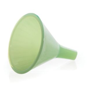 Mosser Glass 4oz Ribbed Funnel | Jadeite