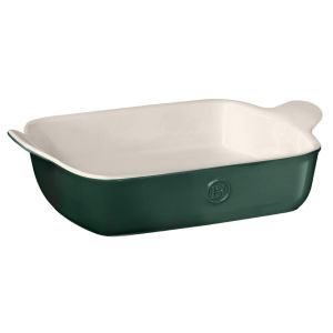 Emile Henry 3 Quart Medium Rectangular Baker | Evergreen