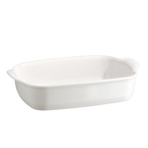 Emile Henry The Right Dish Collection 8.7" x 5.5" Individual Rectangular Baking Dish | Flour